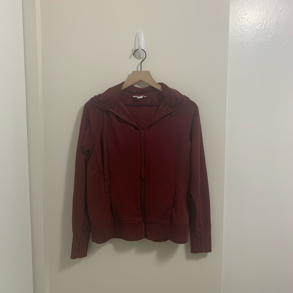 Red hoodie
